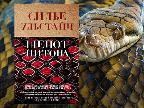 Вышел роман Cилье Ульстайн «Шепот питона» – национальный бестселлер Норвегии