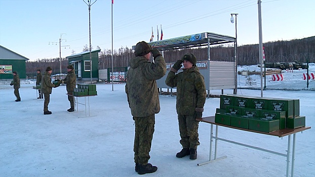 Военных строителей Байкало-Амурской магистрали поздравили с Днем защитника Отечества