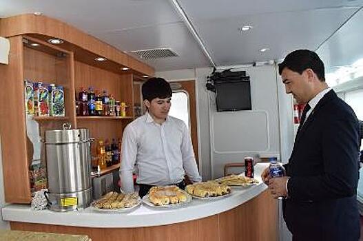Вагоны-рестораны впервые появились в Туркменистане