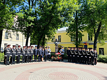 Суворовцы – участники торжественных мероприятий в Санкт-Петербурге, посвящённых 305-летию образования российской полиции