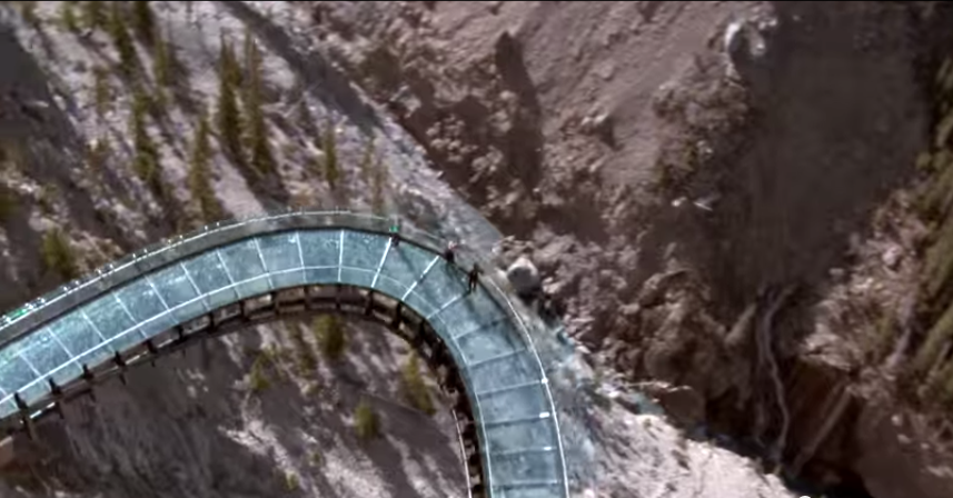 Смотровая площадка Glacier Skywalk, Канада, Северная Америка и Карибы
