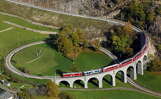 Топ‑5 самых необычных железных дорог Швейцарии