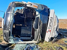 Последствия ДТП с пассажирским автобусом в Амурской области сняли на фото