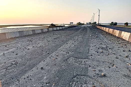 Минтранс Крыма: Чонгарский мост планируют полностью восстановить за несколько недель