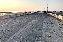 Минтранс Крыма: Чонгарский мост планируют полностью восстановить за несколько недель