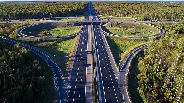 Строительство магистрали М-11 "Москва - Санкт-Петербург" официально завершено