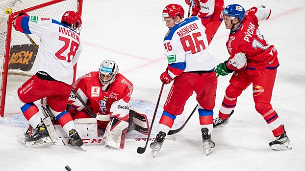 Дубль Воронкова помог сборной России обыграть Чехию в третьем матче Кубка Карьяла (видео)