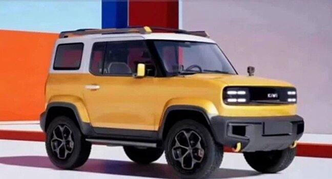 В Китае создали миниатюрную электрокопию внедорожника Ford Bronco