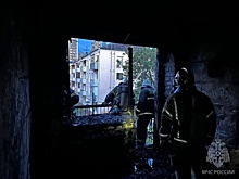 Мужчину спасли на пожаре в общежитии Нижнем Новгороде