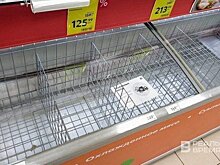 Загрузка полок в казанских магазинах из-за снегопадов падала до критических 60%