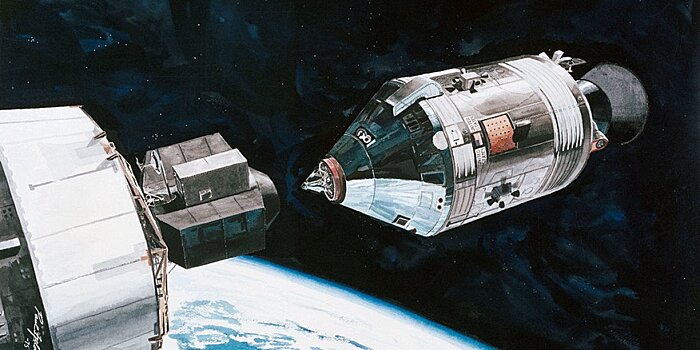 Легендарная встреча: 45 лет назад состоялась стыковка «Союза» и «Аполлона»