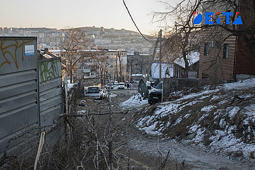 Очередная подпорная стена рухнула во Владивостоке