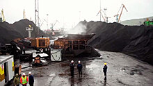 Мурманский порт представил технологии пылеподавления при перевалке угля на «Экотехе»