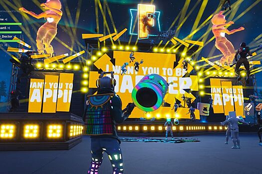В популярной игре Fortnite возобновятся виртуальные концерты