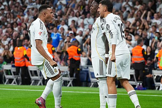 Винисиус эмоционально отреагировал на победу «Реала» над «Барселоной» в «эль класико»