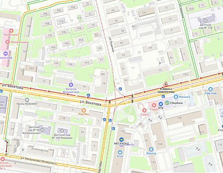Нижегородцы застряли в гигантской пробке на Бекетова из-за ремонта