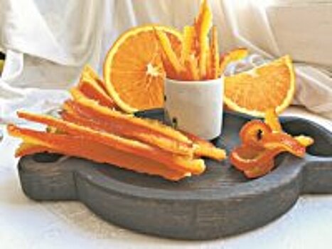 Рецепт дня: Домашние цукаты из апельсиновых корочек