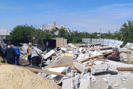 Губернатор Голубев: в поселке Лиховском взрыв разрушил частный дом