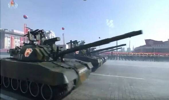 В Пхеньяне замечено скопление военной техники