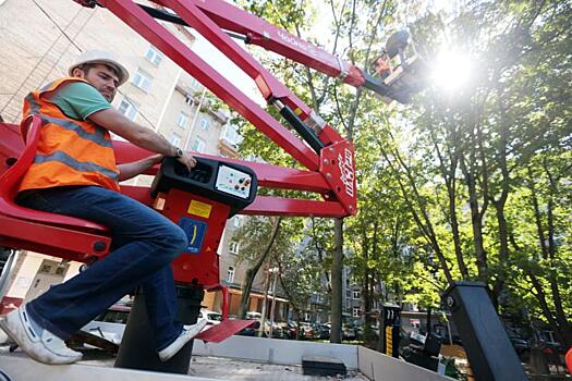 Дворовую территорию в Воскресенском благоустроят к середине августа