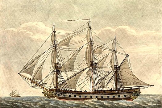 В Голландии дайверы нашли затонувший в XVIII веке британский фрегат