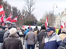 В Австрии началась антиправительственная акция