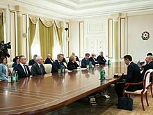 Матвиенко встретилась с президентом Азербайджана