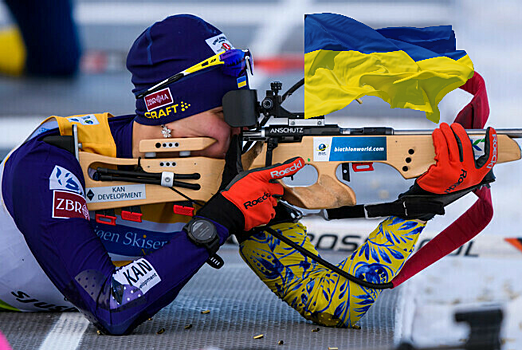 Биатлонистки сборной Украины теперь стреляют по русским. Со специальных лежанок