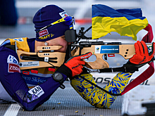 Биатлонистки сборной Украины теперь стреляют по русским. Со специальных лежанок