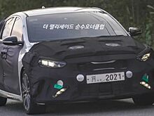 Новый Kia K3/Cerato GT попал в поле зрения фотошпионов