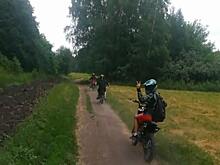 На заезды байкеров в парке Синягина жалуются жители Краснообска