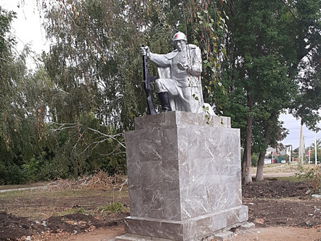 В селе Тростянка восстановлен памятник героям Великой Отечественной войны