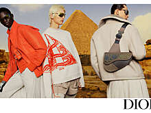 Рекламную кампанию мужской линии Dior сняли на фоне пирамид Гизы