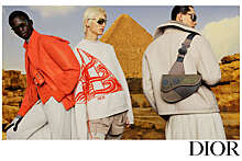 Рекламную кампанию мужской линии Dior сняли на фоне пирамид Гизы