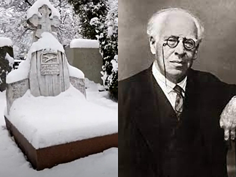 СМИ показали могилу режиссёра Станиславского на Новодевичьем кладбище