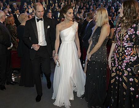 Серьги принцессы Дианы придали совершенство образу Кейт Миддлтон на BAFTA