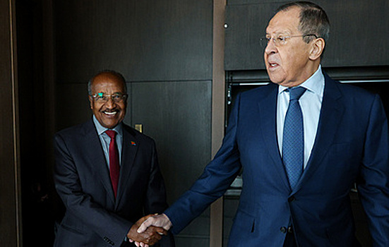 Лавров обсудил с главой МИД Эритреи сотрудничество в военной сфере