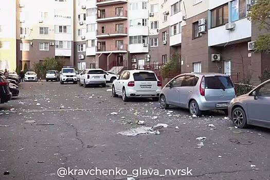 Глава Новороссийска показал кадры разрушений после ночной атаки ВСУ