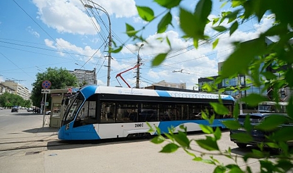 Новая партия трамваев модели «Львенок» поступила в Волгоград