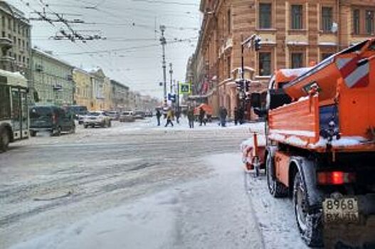 С начала зимы в Петербурге утилизировали 1,5 млн кубометров снега