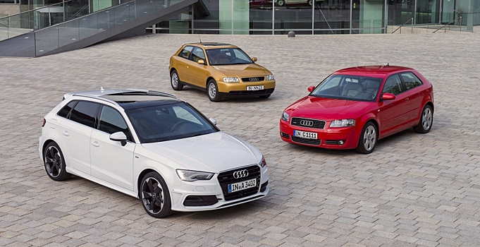 Audi празднует двадцатилетие модели A3
