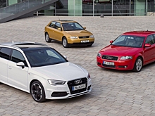 Audi празднует двадцатилетие модели A3