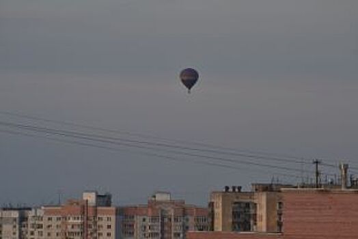 Сильный ветер сорвал несколько полетов на фестивале воздушных шаров в Рязани