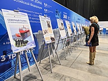 На Арктическом форуме в Петербурге открылась выставка о Северном полюсе