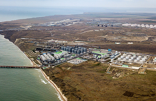 Reuters: из-за рисков атак БПЛА порт Тамань приостанавливает экспорт сжиженного нефтяного газа