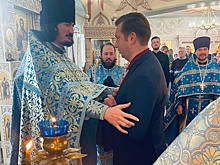 Награждение главы администрации поселения Филимонковское провели в храме