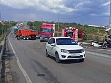 В Волгограде в ДТП погиб водитель грузового автомобиля