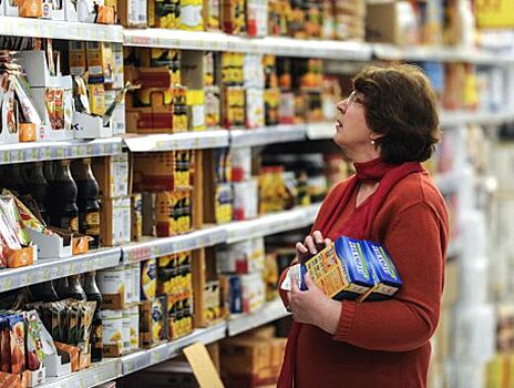 Опрос: россияне боятся магазинных продуктов