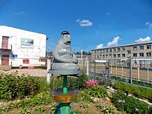 Скульптуру Ждуна-заключенного колонии установили в Костромской области