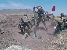 Всегда готовы: кадры боевой и тактической подготовки миротворцев РФ в Карабахе